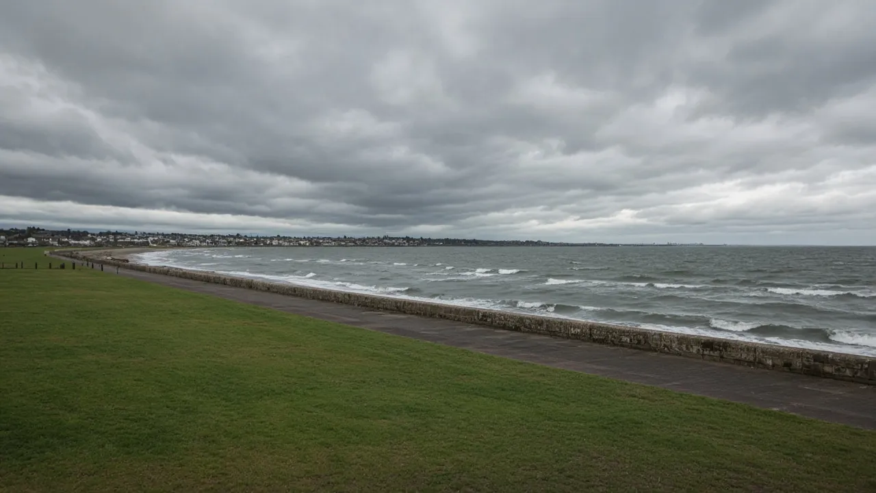 Grey Firth of Clyde from the Ayr shore